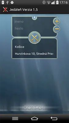 Jedáleň android App screenshot 5